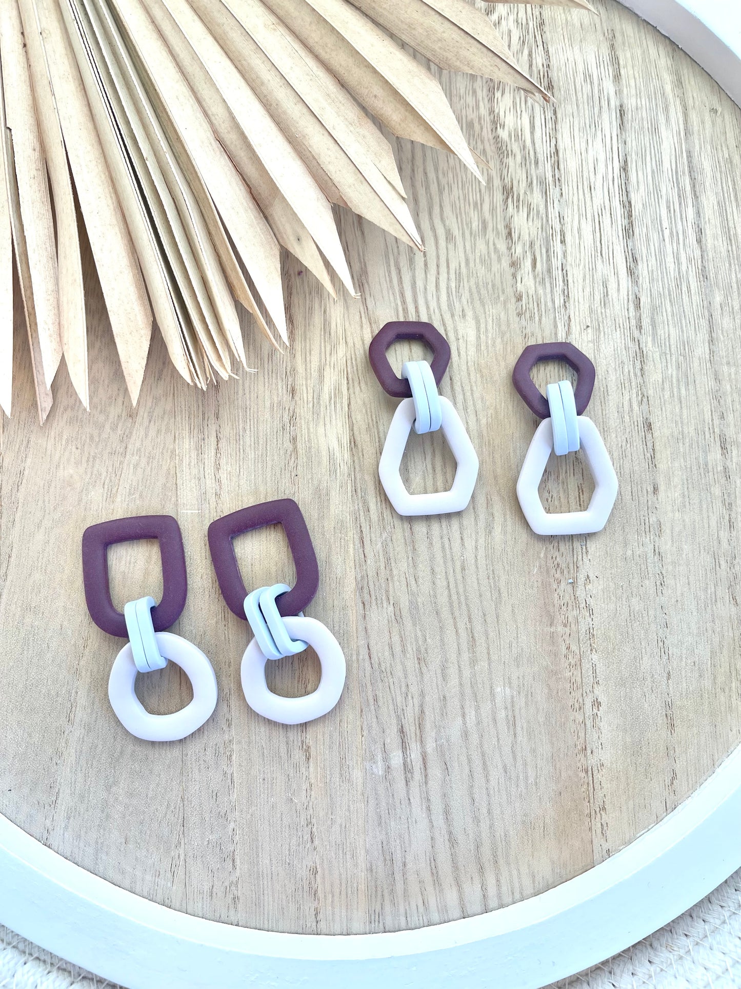 Cleo Clay Link Dangle