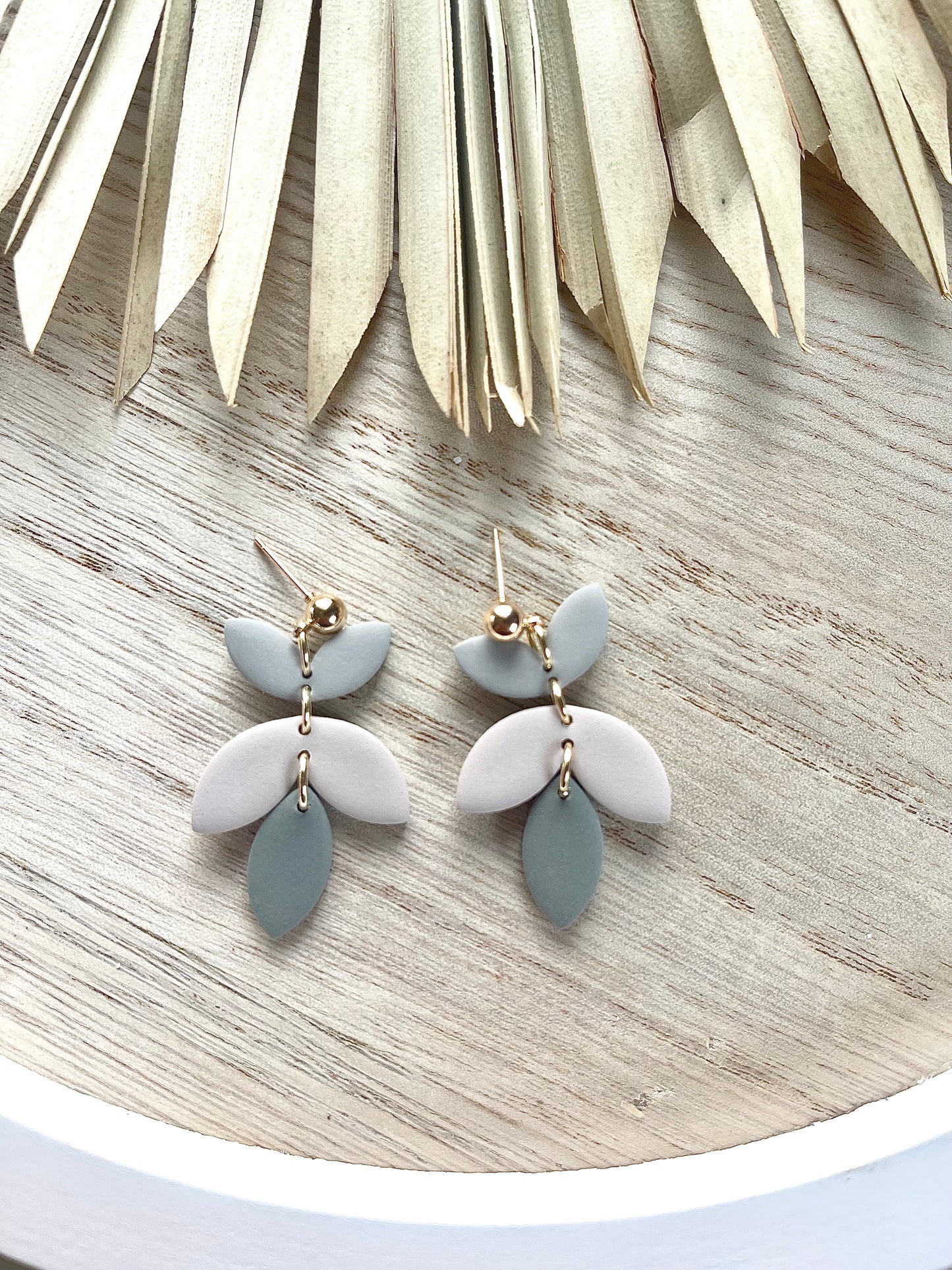 Petite Floral drop dangle