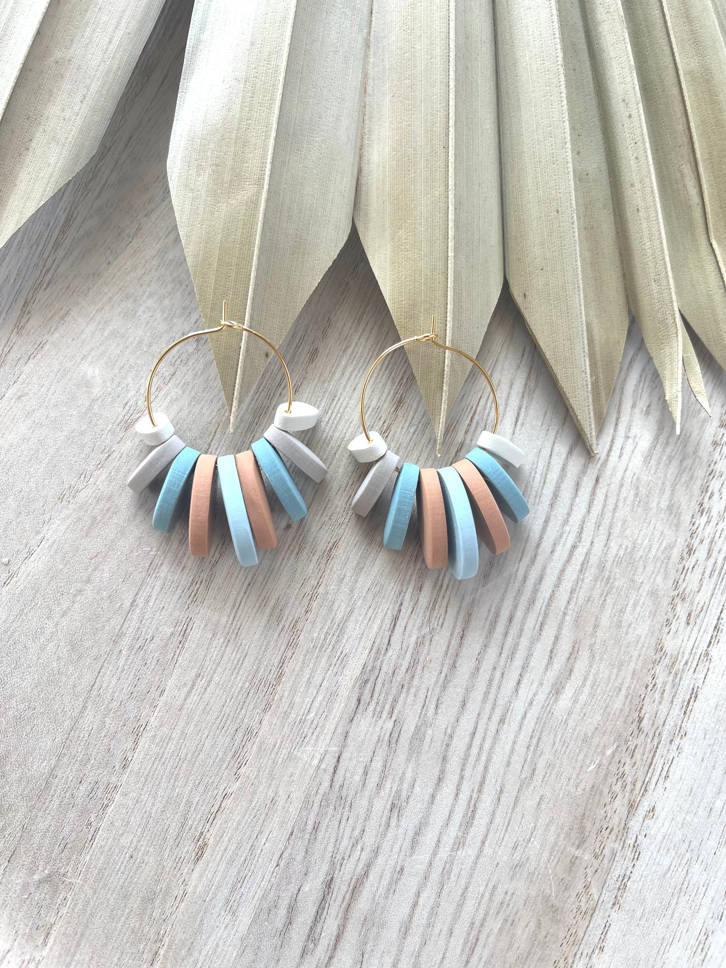 Beaded hoops Needle & Thread palette