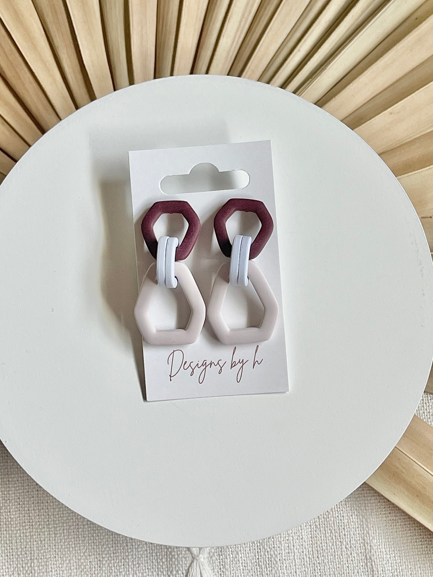 Cleo Clay Link Dangle