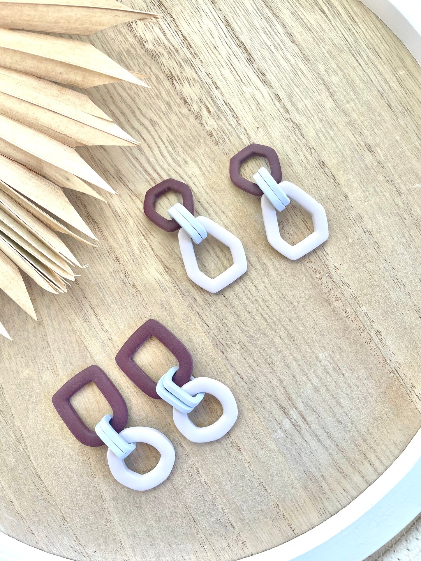 Cleo Clay Link Dangle