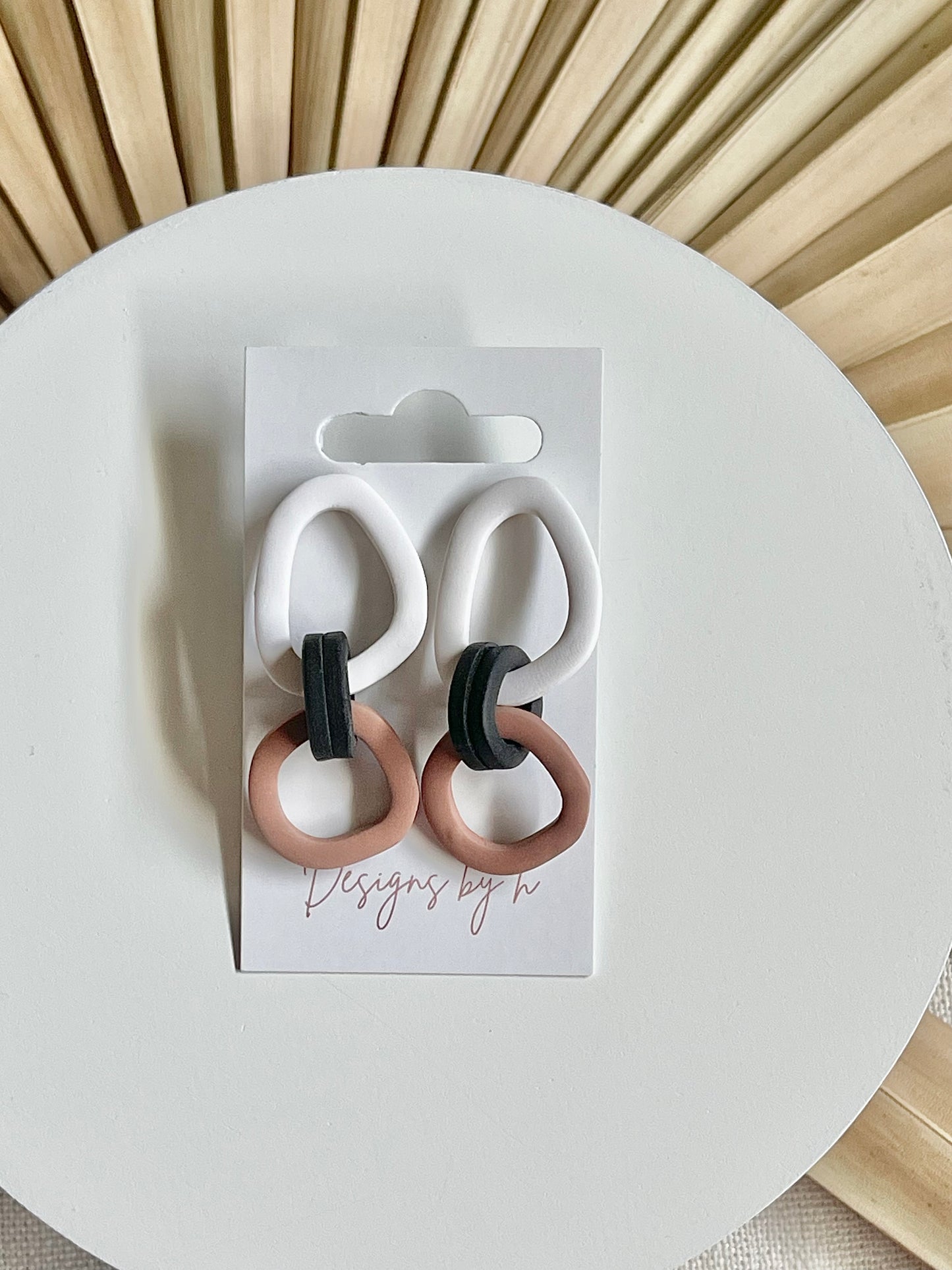 Esme Clay Link Dangle