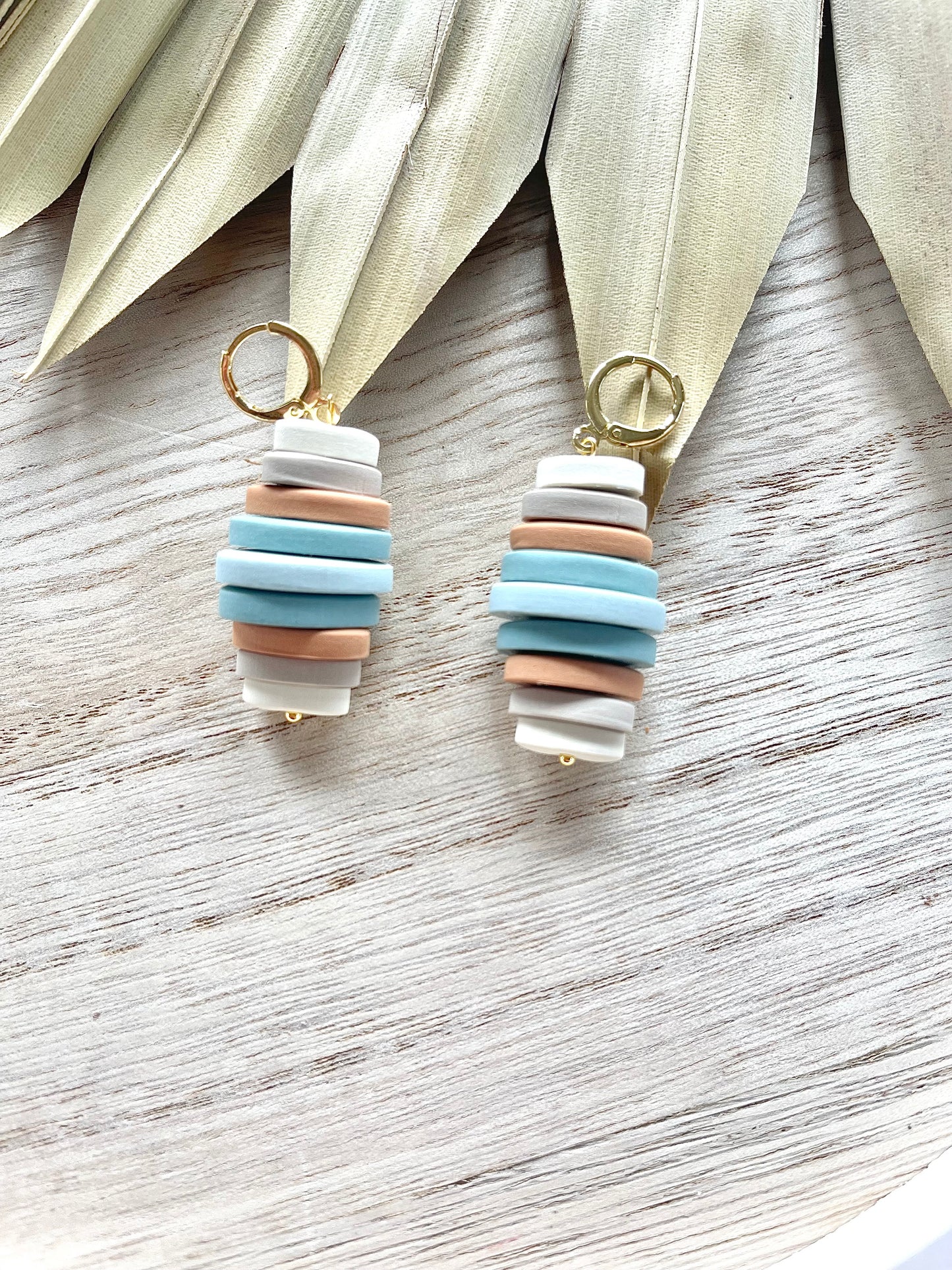 Beaded hoops Needle & Thread palette