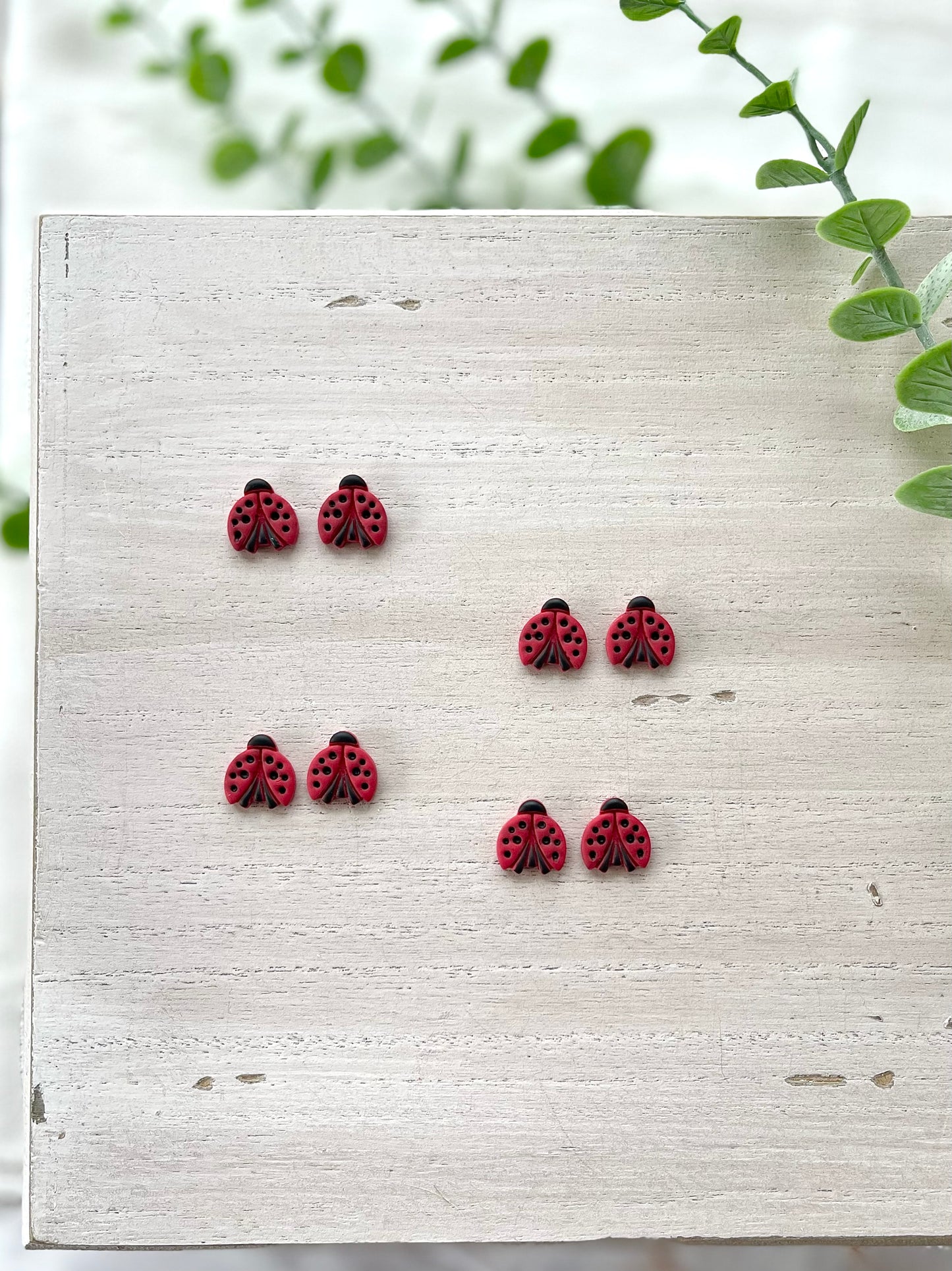 Ladybug Stud