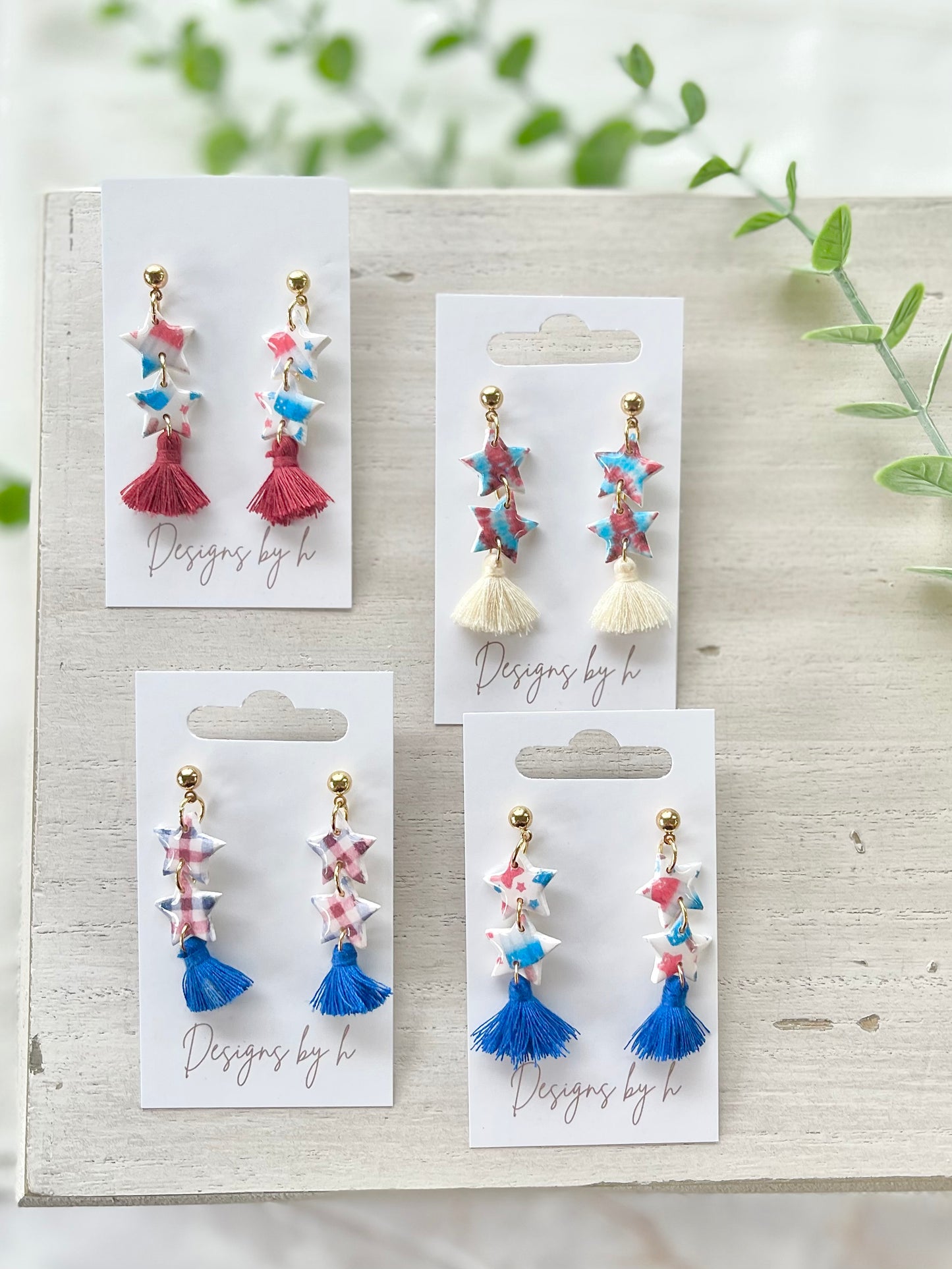 Star Tassel Dangles