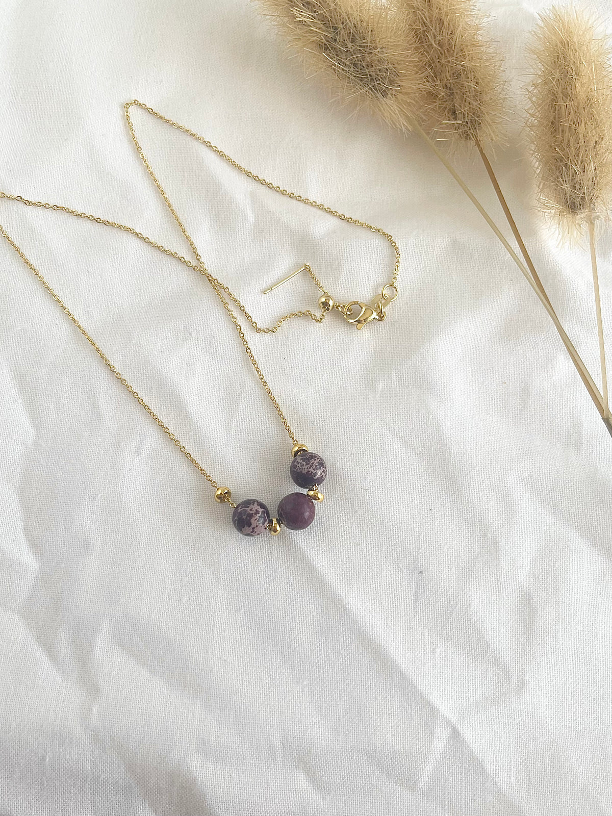 Stone Bead Necklace