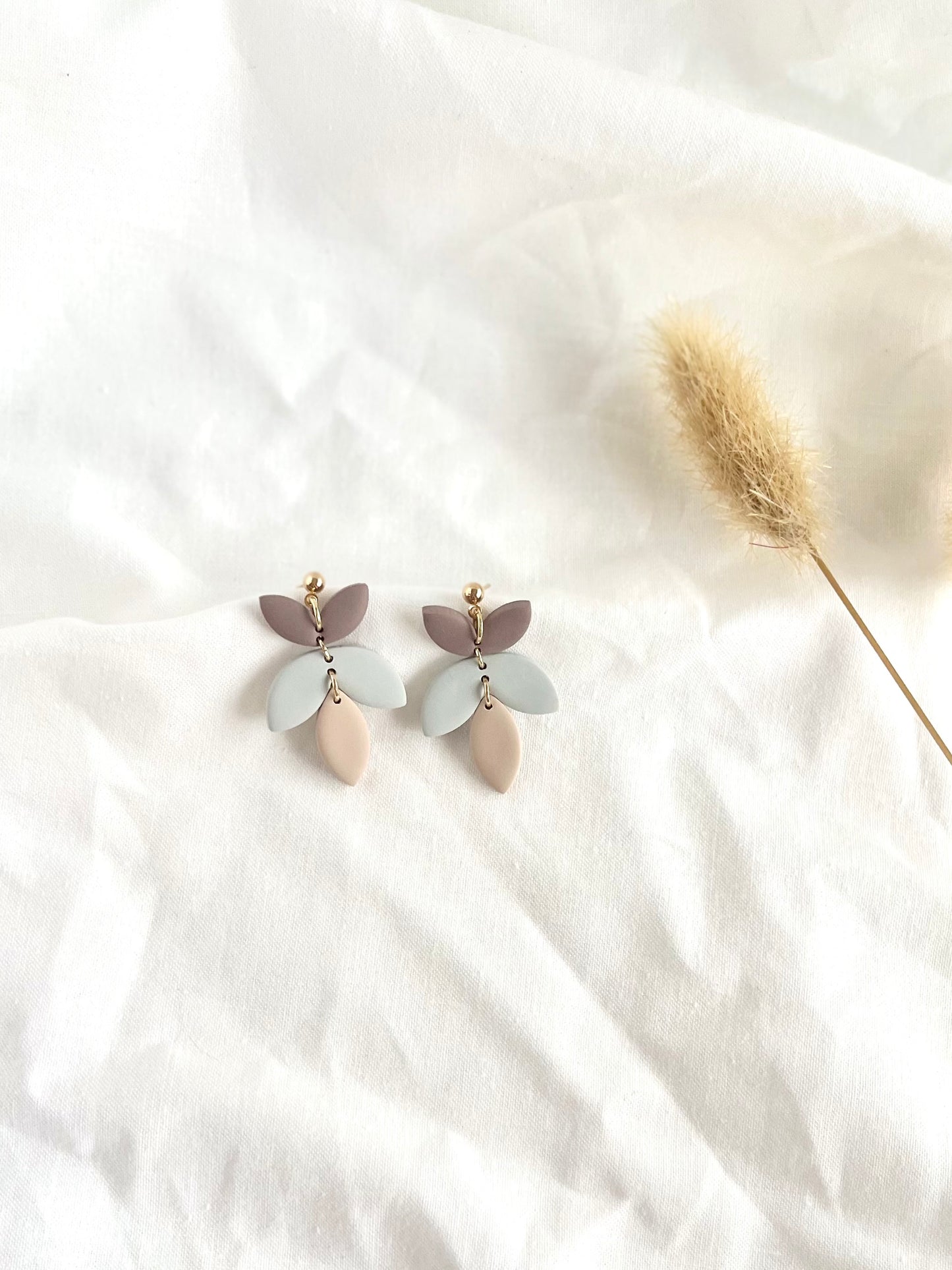 Petite Floral drop dangle