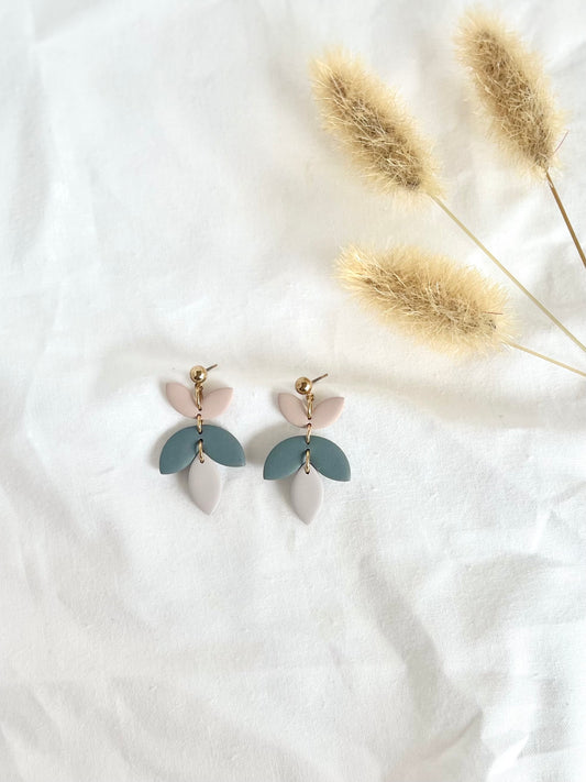 Petite Floral drop dangle