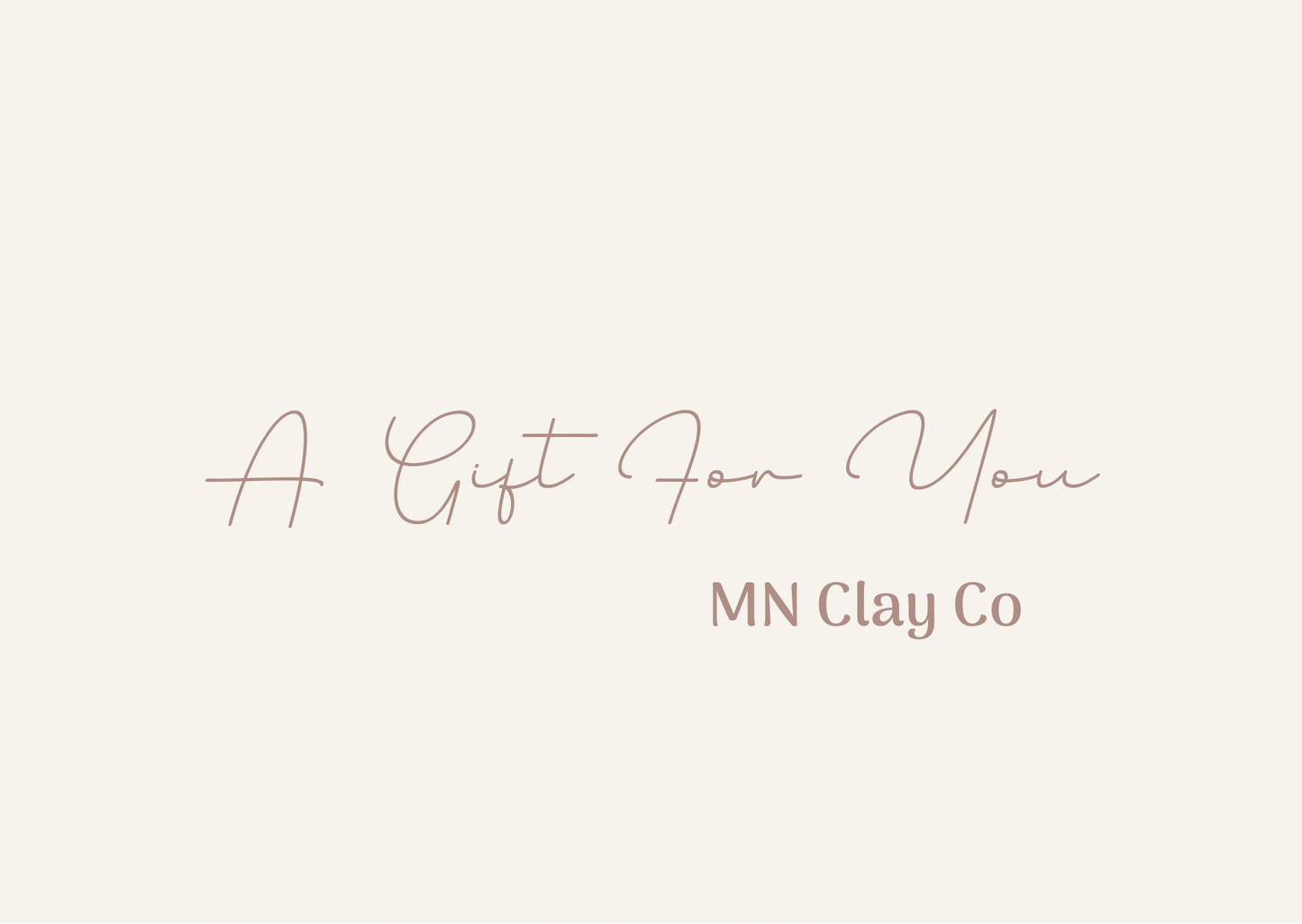 MN Clay Co Gift Card