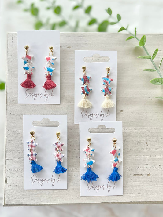 Star Tassel Dangles