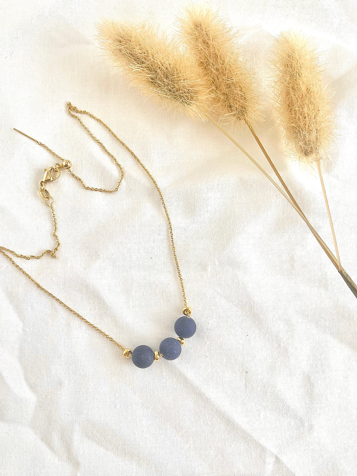 Stone Bead Necklace