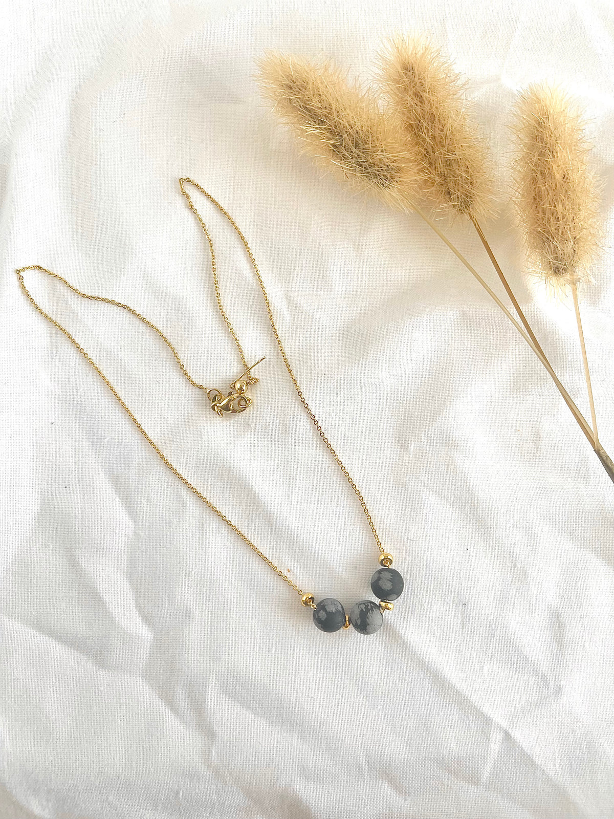 Stone Bead Necklace